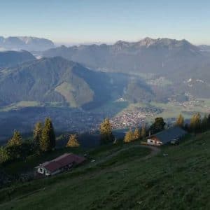 Chiemgau Berglandschaft beim Coaching geniesen